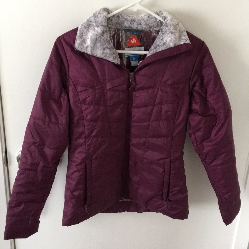Columbia Women's Purple Puffer Jacket